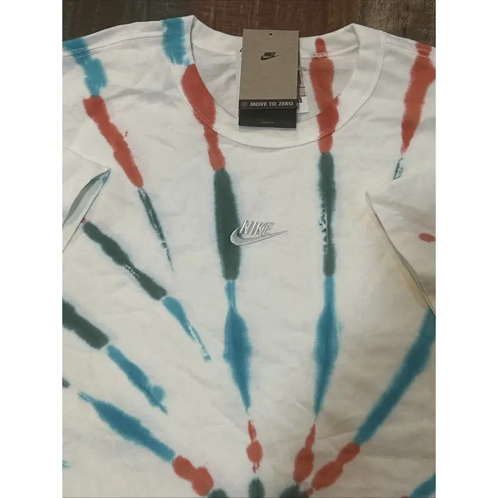 Nike Sportswear Premium Essentials Sz XXL Max90 T-Shirt FV3780-133 Tie Dye